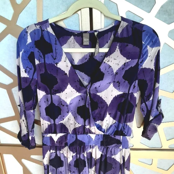 NWOT CHARLIE JADE Silk Print Romper with Pockets